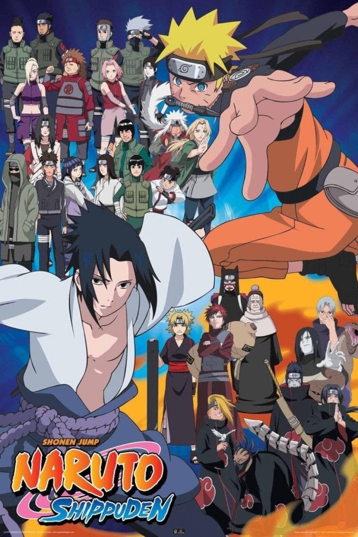 Naruto Shippuden. Mejores animes de la historia