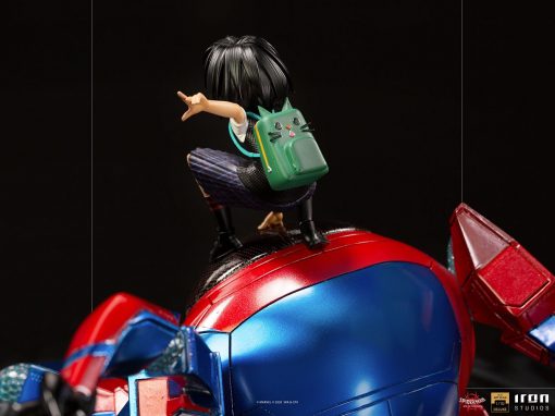 Estatua Peni Parker & SP Spider-Man: Un nuevo universo Iron Studios